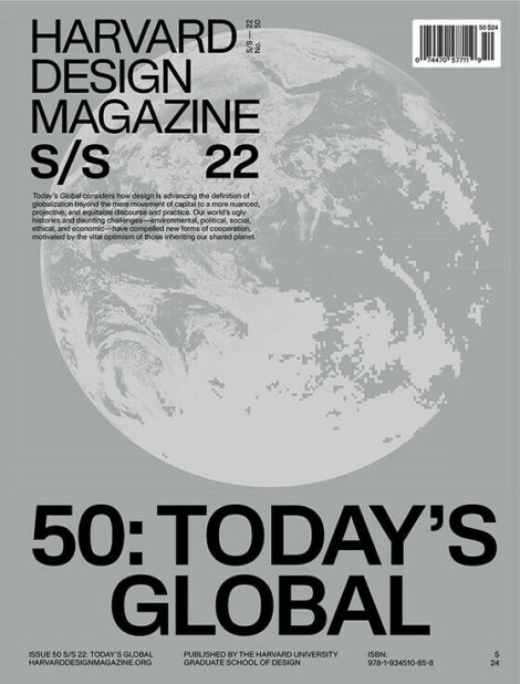 Cover of Harvard Design Magazine Issue 50