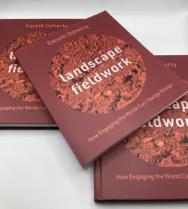 A photograph of the book Landscape Fieldwork.